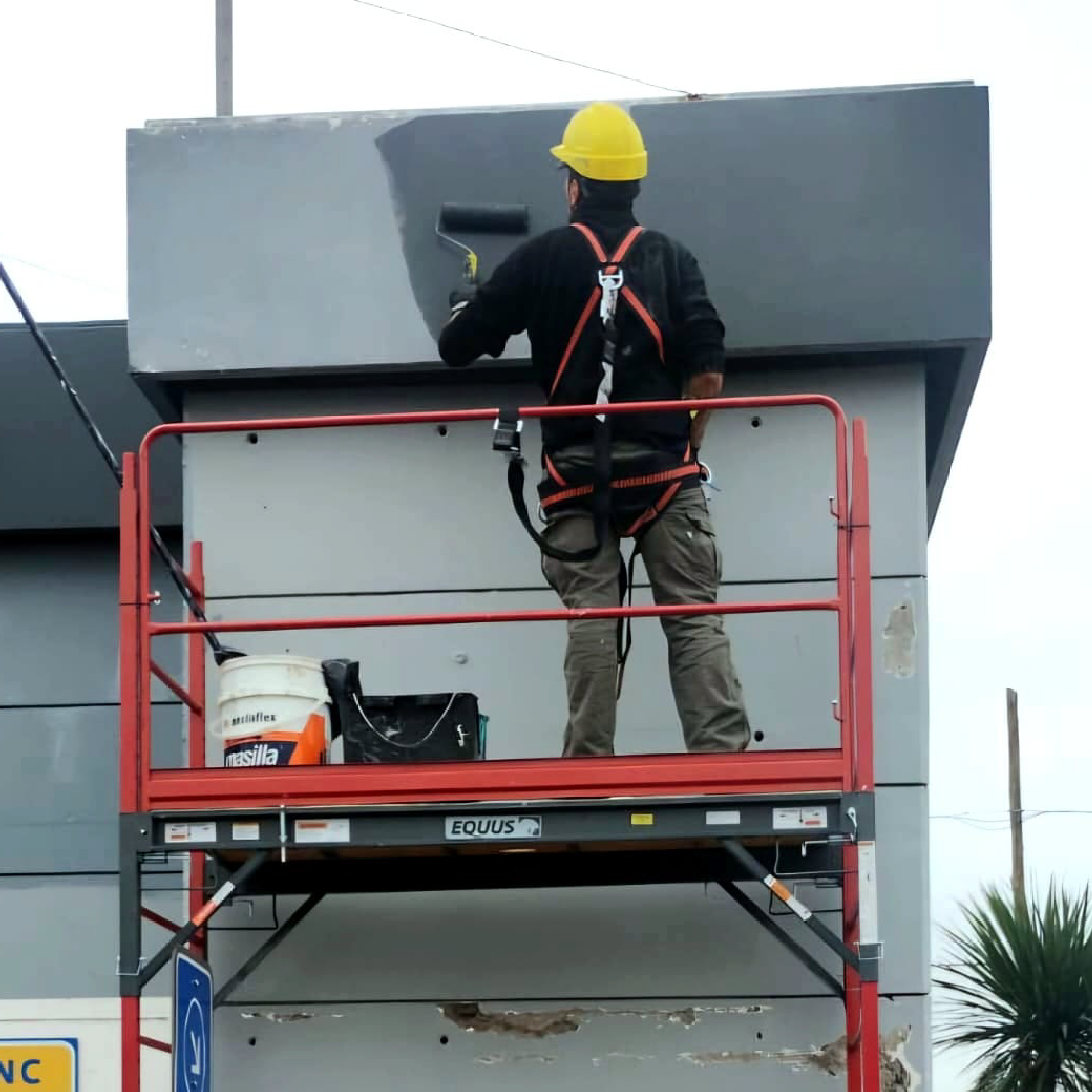 Pintura en altura